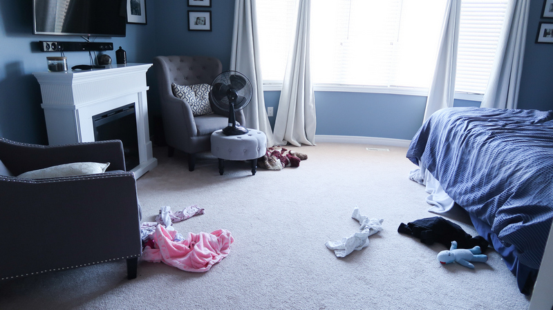 نظافت منزل را از اتاق خواب‌ها شروع کنید.